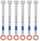 Einspritzdüse Zylinderschraube Kupfer Dichtringe Dehnschrauben Injektor Halterung für W203 W204 W169 W212 W211 W164 Sprinter W906 Vito Viano W639 Forfour 454 A B C E G M R S V GL CLC CLK CLS Klasse