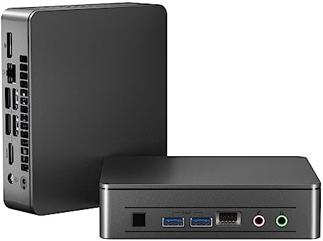 Mini PC, NUC 11 Essential, 11th Gen Intel Celeron N5105 Mini Computer, 8GB DDR4 & 256GB PCIe SSD, Windows 11 Pro Desktop Computer Support for 4K UHD/WiFi/HDMI/Bluetooth 5.1