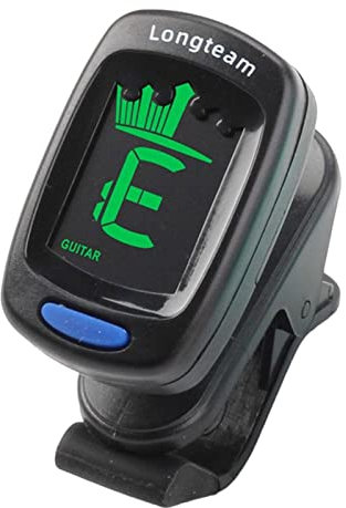 Aibyks Aufsteck-Tuner - Anti-Interferenz-Gitarren-Elektro-Clip-On-Tuner,Stimmgerät für Anfänger, Saiteninstrumente für Violine, Bass, Jugendliche, Frauen, Männer
