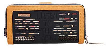 Anekke Damen Geldbörse hart 36779-911 Mehrfarbig 18x10x3 Hardcase, bunt