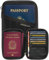 RAXCLAY Portafoglio da Viaggio Compatto Porta Passaporto RFID Documenti Custodia Portadocumenti 9 Carte Uomo Donna 3a-Generazione Piccolo Slim Impermeabile 13 Tasche Protezione Schermato (Nero)
