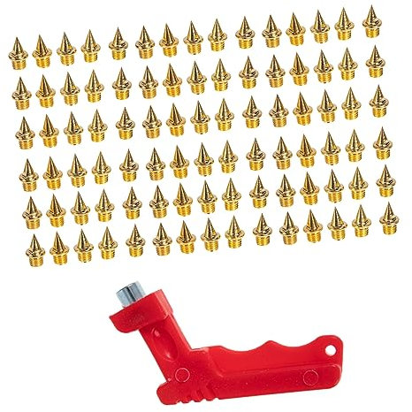 Abaodam Accesorios para Zapatillas De Sprint Clavos Profesionales para Zapatismo Clavos Antideslizantes para Zapatillas De Velocidad y Atletismo Extracto De