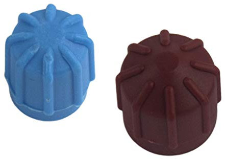 R134a Bouchon de valve de réfrigérant pour voiture AC/C haute/basse tension