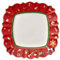 Villeroy & Boch - Plato llano Toys Delight rectangular | Plato llano festivo para cada ocasión, Premium Porcelain, apto para microondas,rojo, varios colores