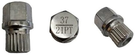 M&S Security Master - Bullone antifurto di ricambio per dadi ruota auto per Mini One Cooper BMW ABC37/21 21 Spline