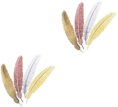 Operitacx 8 Stk Blatt-Lesezeichen-Dekoration Retro-Lesezeichen Lesezeichen für Kinder Geschenke das Geschenk Schüler Lesezeichen Lesezeichen niedlich schmücken Werkzeug Zubehör Mann