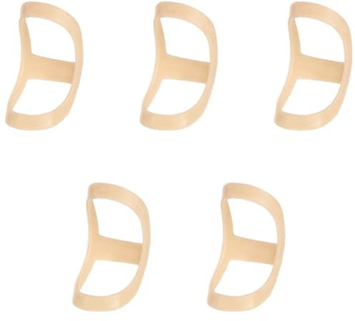 Nagoyuki E Oval Finger Splint Set Kit Unterstützung und Schutz bei Arthritis, Fingerstabilisatorbrace - Größen 5, 6, 7, 8, 9