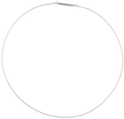 Türdichtungsfederklemme für Waschmaschine aus Edelstahl, Silber, 40 Cm | Ersatz Zubehör für Frontlader, Präzise Passform, Einfache Montage, Stabiler Halt