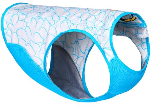 Ruffwear Swamp Cooler(TM) Zip Vest, Kühlmantel für Hunde, Farbe:Biolumin Blue, Größe:M