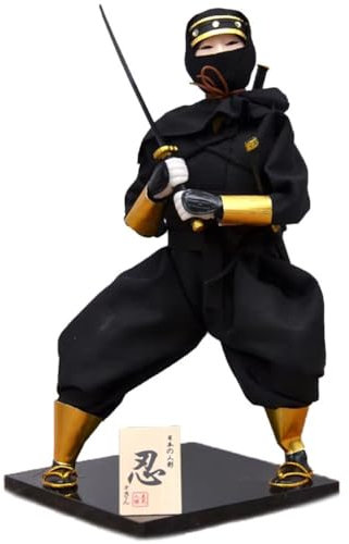 Vepoty Japanische Samurai-Statue, puppenfigur, Traditionelle Tischdekoration Für Zuhause, Büro, Tischdekoration, Souvenirs