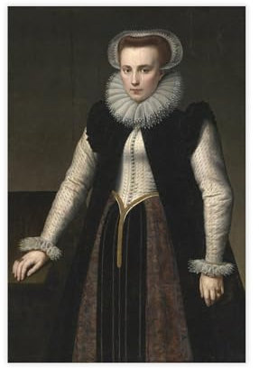 SANWYA Leinwand-Poster, Motiv: Gräfin Elizabeth Bathory, Wandkunst, Dekordruck, Gemälde für Wohnzimmer, Schlafzimmer, Dekoration, ungerahmt, 60 x 90 cm