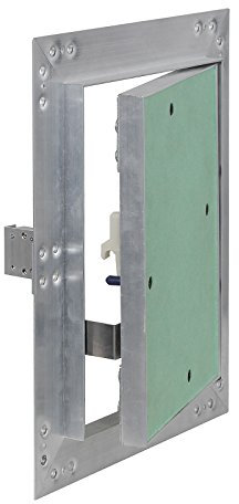 Puerta revisión Trampilla inspección marco aluminio 20x30cm Panel acceso Yeso 12,5 mm Techo Pared