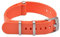 VINBAND NBAND Unisex ZULU Nylon Uhrenarmband mit Edelstahl Silberne Schnalle 22mm Orange