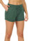 icyzone Damen Sport Kurze Hose Laufshorts Jogginghose Sommer Sportshorts Atmungsaktiv Running Gym Shorts (M, Fir)