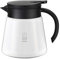 Hario V60 Insulated Metal Server, 800ml, White