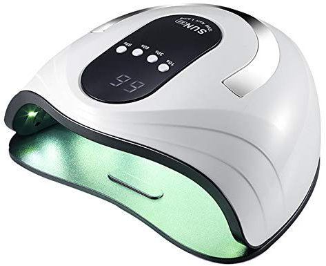 120W UV LED Nail Lamp Smart Gel Polish Nail Curing Nail Dryer Nail Lamp with 4 Timer and Sensor Nail Art Tools in Home & Beauty Salon