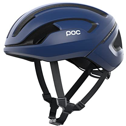 POC Unisex – Erwachsene Omne Air SPIN Fahrradhelm, Lead Blue Matt, L (56-61cm)