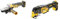 DEWALT DCG405FN-XJ DCG405FN Cordless XR Brushless Flathead Angle Grinder, 18 V, Yellow/Black, 125 mm & DCS355N-XJ 18V Li-Ion Cordless Brushless Oscillating Multi-Tool