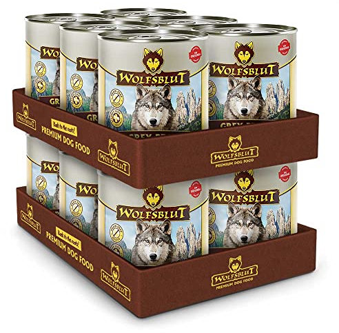Wolfsblut - Grey Peak - 12 x 800 g - Ziege - Nassfutter - Hundefutter - Getreidefrei