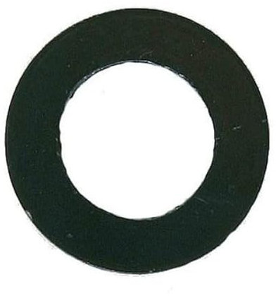 I.N.G Fixations Rondelle d'épaisseur 3 mm pour gond diamètre 14 mm, Noir, 4 Pièces