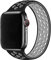 Correa de Silicona Compatible con Correa Apple Watch 38mm 40mm 41mm, Pulsera Deportiva Elástica Transpirable para iWatch Series 8 7 6 5 4 3 SE(S,Gris Negro)