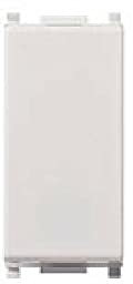 VIMAR PLANA PULSANTE 1 POLO NO 10A ILLUMINABILE BIANCO 14008