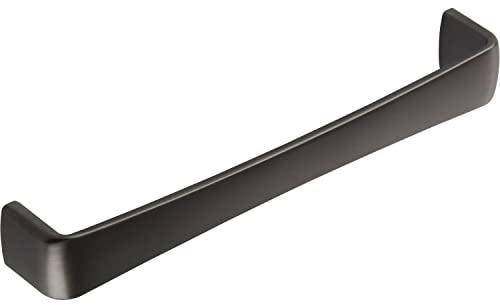 OBF 72393620 Grimme Griff Kuhn Schubladengriff (dünn), Breite 328 mm Schubkastengriff ZN Edelstahl Effekt dunkel, Silber, Lochabstand 320 mm