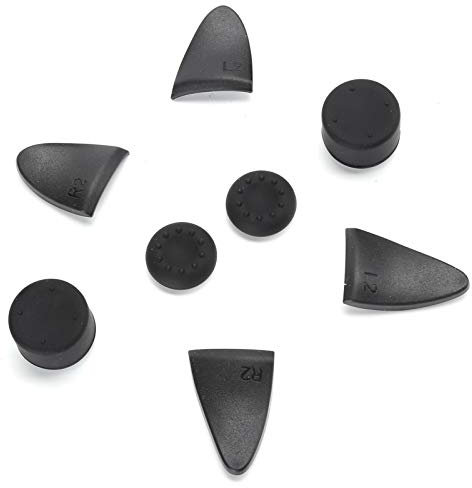 Vomeko TP5-0513 Controller Trigger Extender and Thumb Grip Cap Kit for PS5 Gamepad, Compatible with PlayStation 5 Accessories, PS5 Controller Accessories, PS5 Gamepad Accessories.