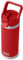 YETI Rambler 18 oz Bottle, Vacuum Insulated, Stainless Steel with Color Matching Straw Cap, Rescue Red, 21071503995