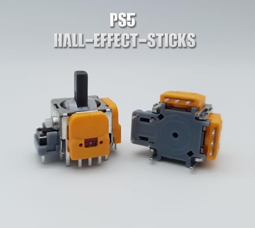 2x Joystick, Hall Effect Stick für Ps5 DualSense, ANTI Stickdrift für Controller/FTW Gaming