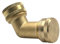 Adaptateur de raccord coudé en laiton, raccord de tuyau d'arrosage de 1,9 cm mâle et femelle, raccords de tuyau de robinet à 45 degrés