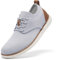 SHULOOK Atmungsaktive Sommerschuhe Herren Leichte Walkingschuhe Sommer Business Schuhe Casual Moderne Breeze Sneakers (Hellgrau 41.5)
