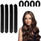4 Stück Locken Ohne Hitze, Lockenwickler Über Nacht mit Haken, Lockenwickler über Nacht, Lockenwickler Heatless Curls für Alle Haartypen,Keine Beschädigung des Haares