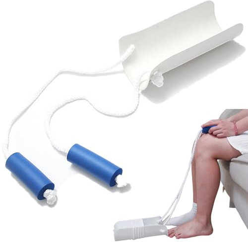 Blue Sock aids for Putting Socks on and Off,Compression Stocking applicator,Sock Assist Device,Sock Helper to,Put on Socks,Sock aids for Putting Socks on for Men and Women