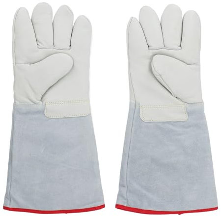 Topiky Kryo Handschuhe, Niedrige Temperaturen, LN2 Flüssigstickstoff Schutzhandschuhe, Kühllagerung, Sicherheits Gefrorene Handschuhe, LN2 Schutzhandschuhe für Flüssigstickstoff
