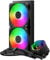 Cooler Master MasterLiquid 240 Core II Refrigeración Líquida - Sistema AIO 240 mm (TDP Máx 260W), Bomba Doble Cámara GR9, Ventiladores ARGB Gen 2 Mejorados, Kits AMD e Intel de Montaje Rápido, Negro