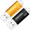 ENUODA Chiavetta USB 16GB 2 Pezzi Pennetta USB 2.0 Unità Memoria Flash per Archiviazione Dati con Luce LED (Nero Oro)