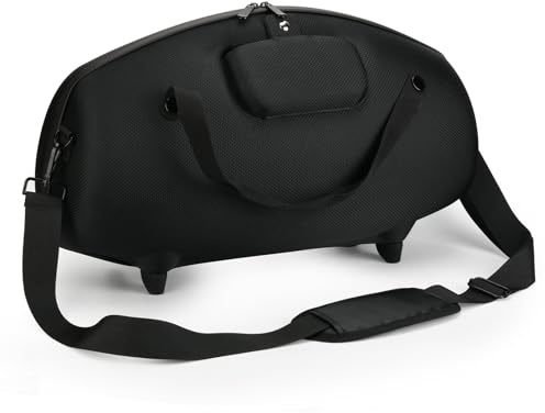 YUGSHNKFC Multifunktions Aufbewahrungskoffer für Lautsprecher der Boombox 1, 2 und 3 Generation, stoßfeste Organizer Box, integrierte kleine Taschen Aufbewahrungstasche für Lautsprecher