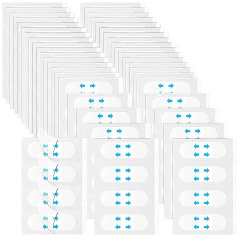 Amazleer 200 Stück Unsichtbare Facelifting Aufkleber für Frau, Facelifting Tapes Klebeband, V Form Gesicht Lift, Hautstraffung, Falten Verbergen, Makeup Facelifting Aufklebers Tools (200 pcs)