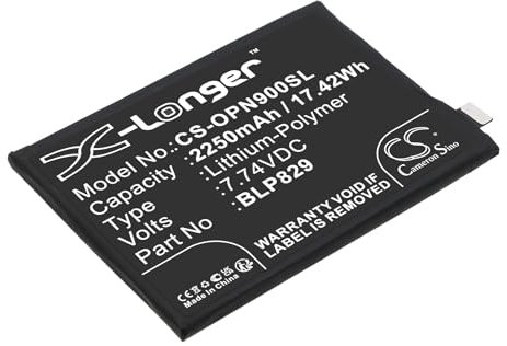 Cameron Sino AQQXING BLP829 Akku für OnePlus 9 (2250 mAh)