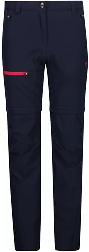 CMP Kinder Zip Off Hose, b.Blue-Magenta, 176