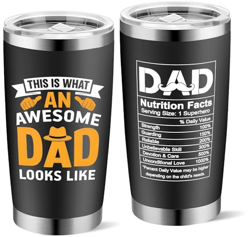 Yuecda Gifts for Cups - Fathers Day Dad Gifts from Daughter Son Wife - Birthday, Father's Day, Christmas - Cool Funny Gift for Dads