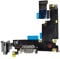 Smartex® Charging Port Flex cable compatible with iPhone 6 PLUS Dark grey – Dock Connector with built in Microphone, Home button, Loudspeaker, Antenna
