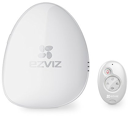 EZVIZ A1 Internet Alarm Hub, Wireless, Up to 32 Sensors, Voice Guide for Easy Installation