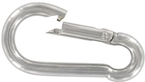 Karabinerhaken Edelstahl Rostfrei Feuerwehrkarabiner A4 (3 x 30 mm)