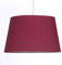 Wine Tapered Drum Shade for Ceiling and Table Lamp 12 Inch Shade
