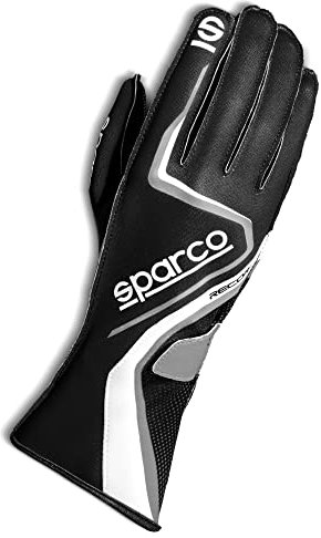 sparco 00255508NRBI Record 2020 Guanti Karting, Nero/N, 8