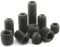 ANSIEDIO M14 Madenschrauben Inbusschrauben Innensechskant Gewindestifte aus Hochfester Kohlenstoffstahl, Schwarz,M14×14mm,10 Stück