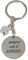 Mavijewel Portachiavi Uomo Donna in Acciaio con Pendente Corno Portafortuna Personalizzato Scritta e Frasi/Corno/Made in Italy/spedizione Gratuita (Sempre con Il Sorriso)