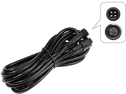 CISALN Extension Cable for LED Decking Lights (4pin for RGB decking Light, 3 Meters)